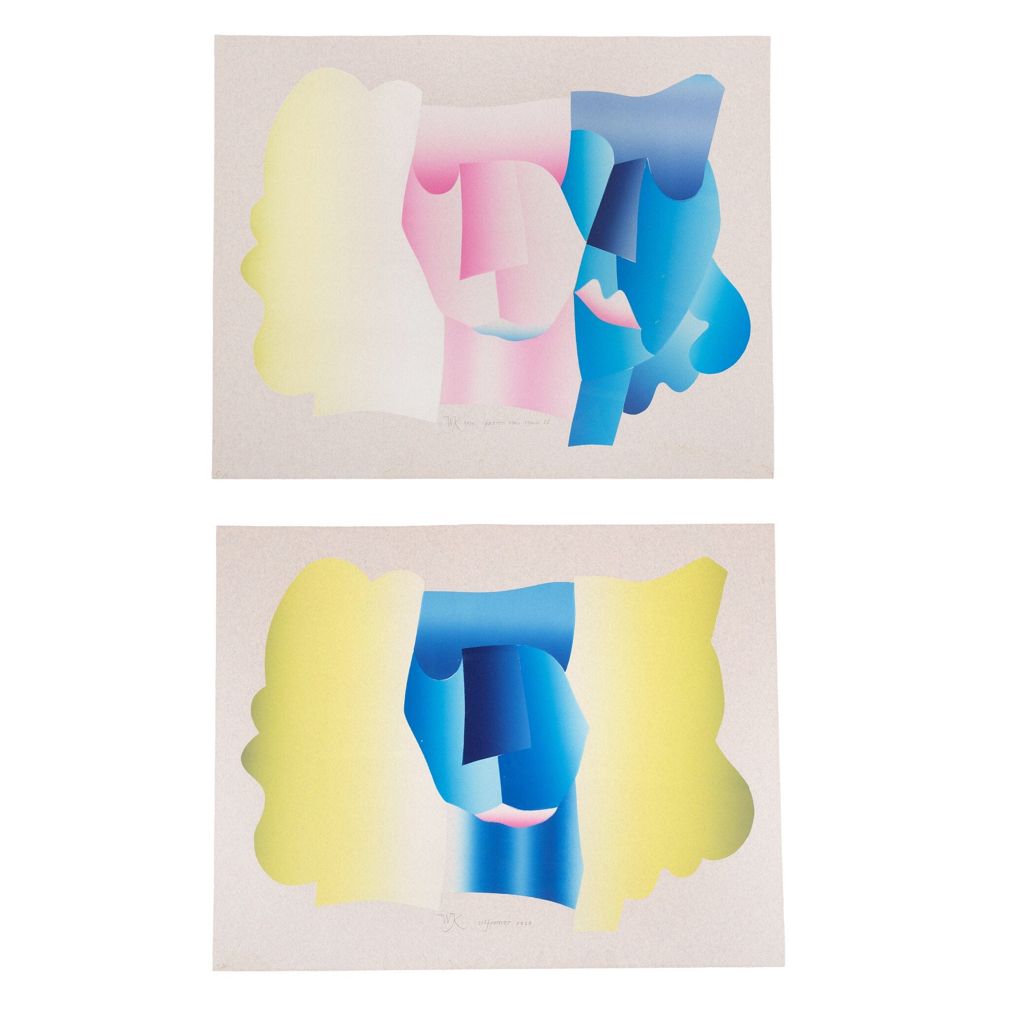 Wim Koster, 'Zelfportret', 1979; 'Portret van vrouw II', 1979-zoom-1