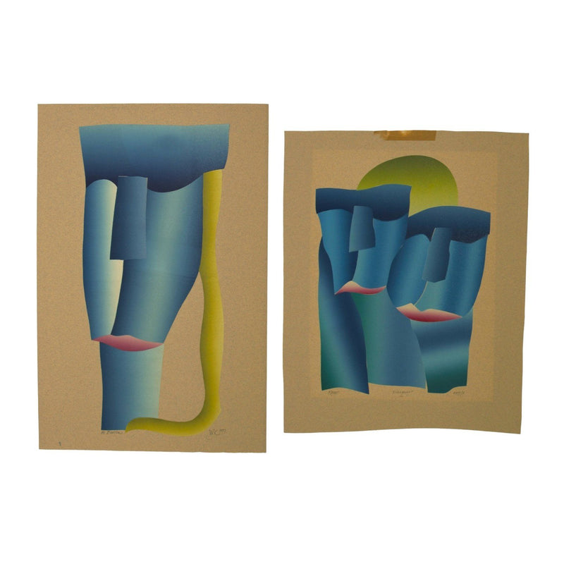 Wim Koster, 'De Boerin', 1977; 'Echtpaar', 1977-zoom-