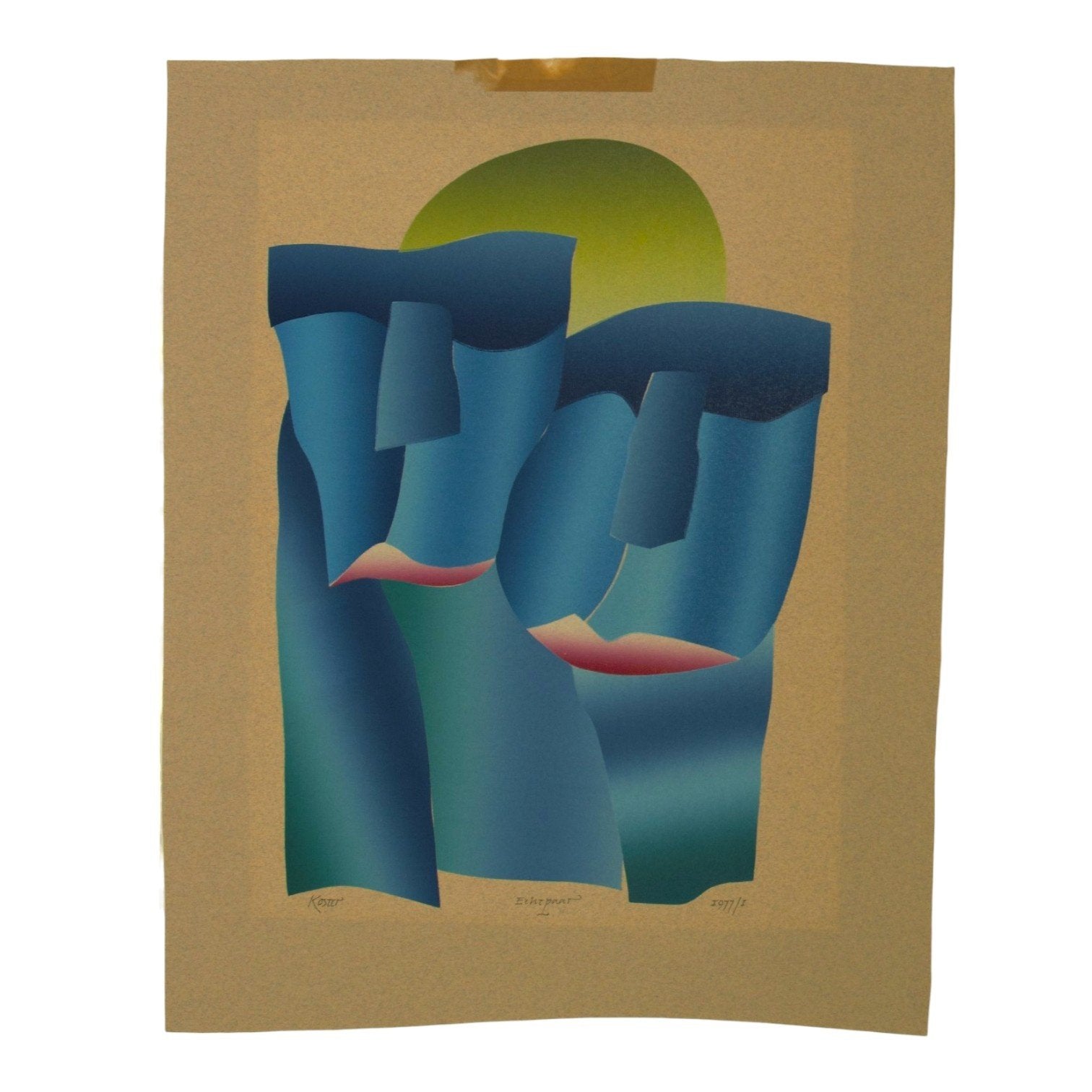 Wim Koster, 'De Boerin', 1977; 'Echtpaar', 1977-3