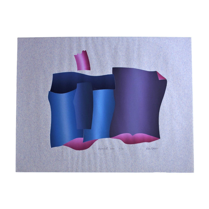 Wim Koster, 'Divorced', 1981; 'Compositie nr.8', 1983-zoom-