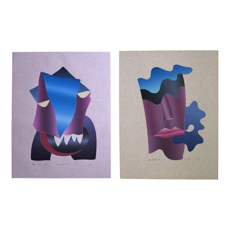 Wim Koster, 'Compositie nr.7', 1983; 'De Man', 1984-zoom-