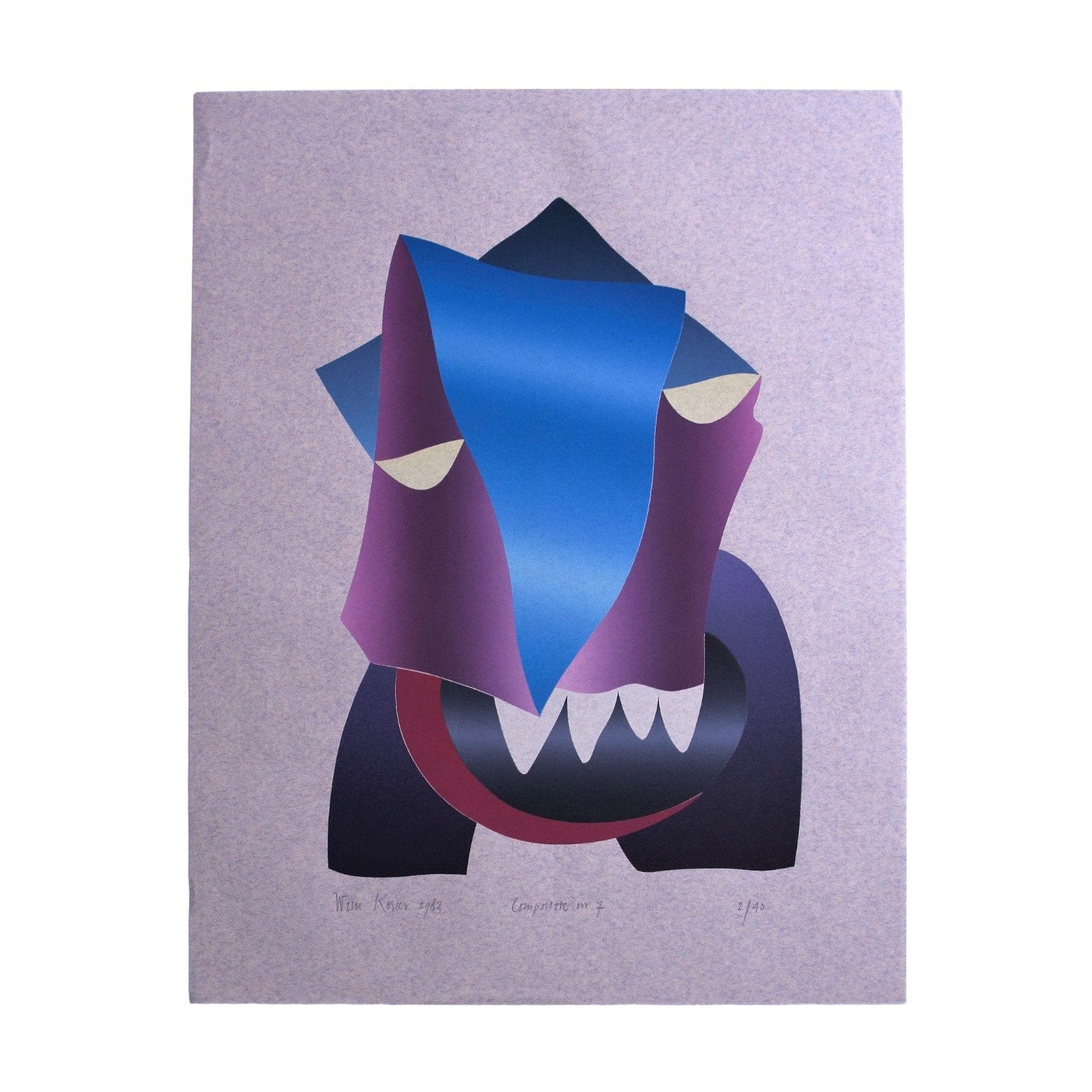 Wim Koster, 'Compositie nr.7', 1983; 'De Man', 1984-2