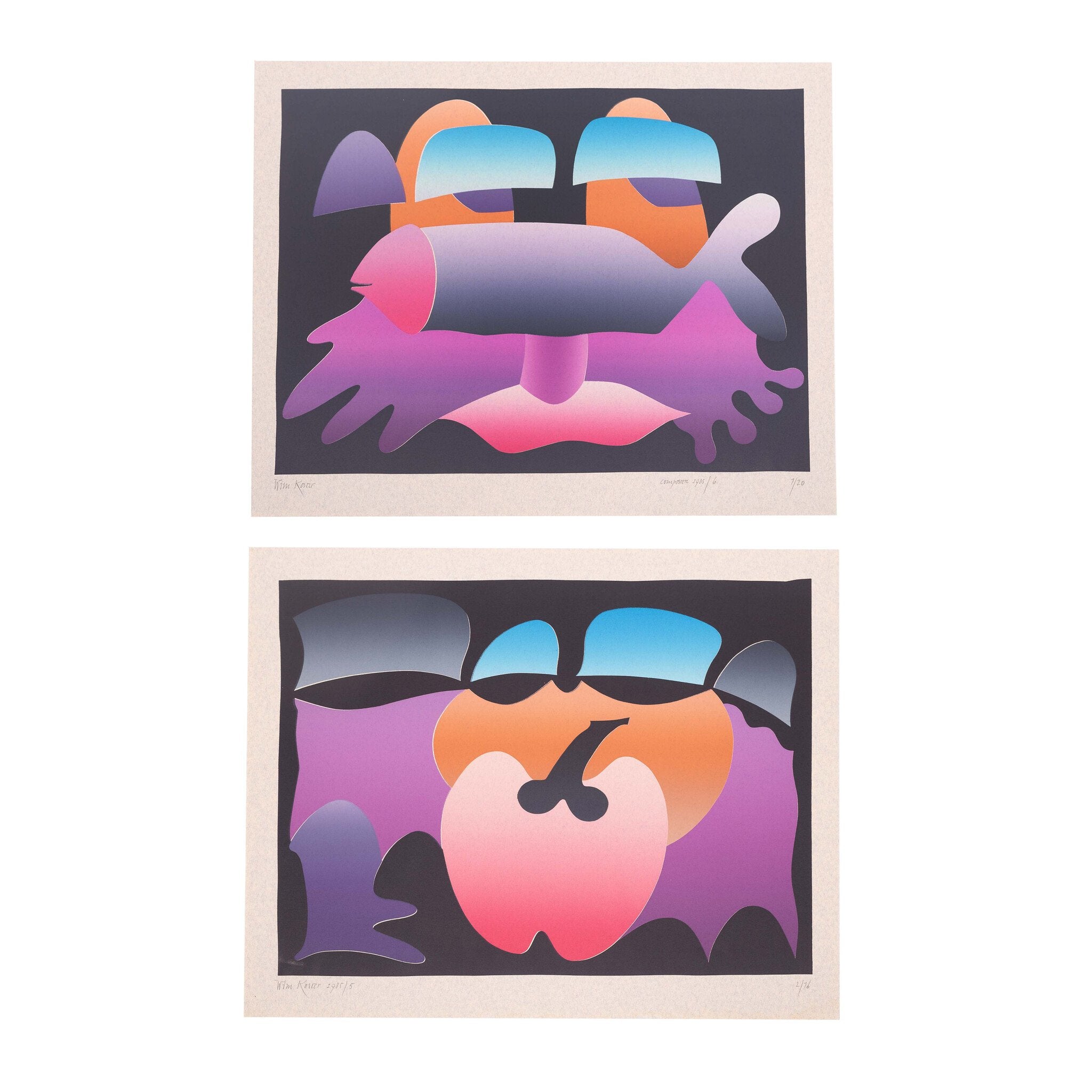 Wim Koster, 'Compositie 1985 / 6',  'Zonder titel ('1985 / 6')', 1985