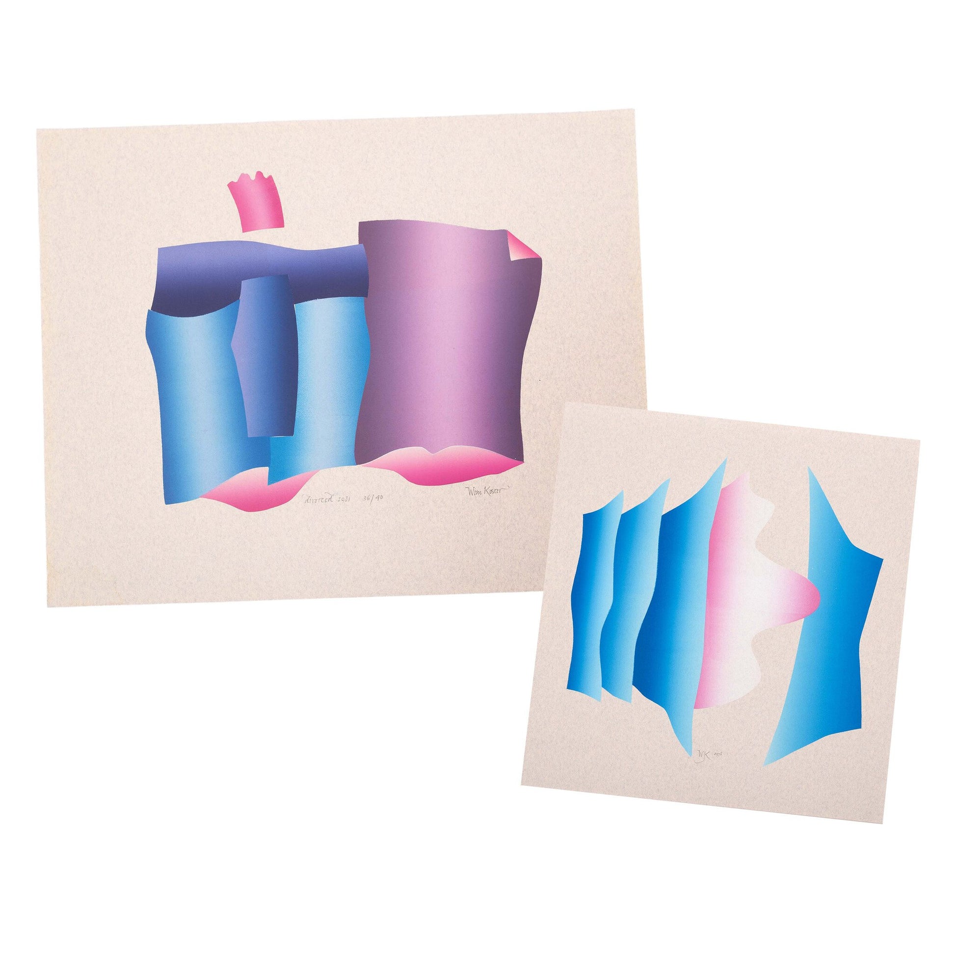 Wim Koster, 'Zonder titel', 1978; 'Divorced', 1981-1