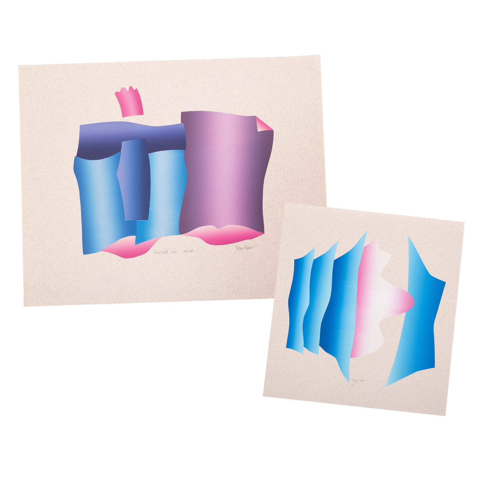 Wim Koster, 'Zonder titel', 1978; 'Divorced', 1981-zoom-1