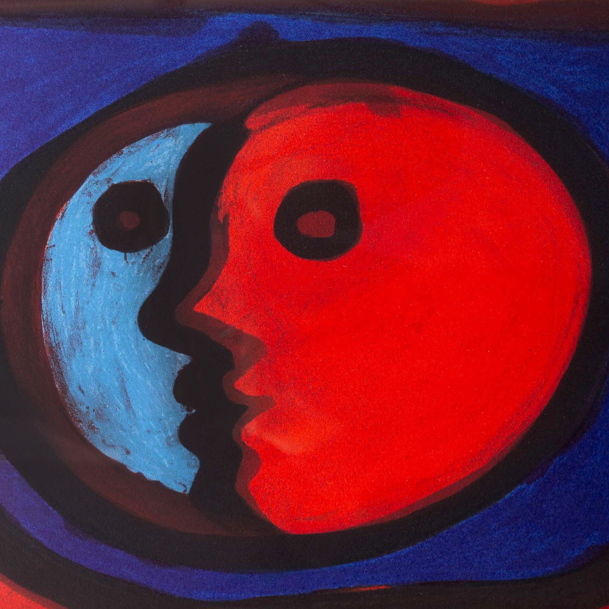 Corneille, 'L'Oiseau à la lune souriante', 2009