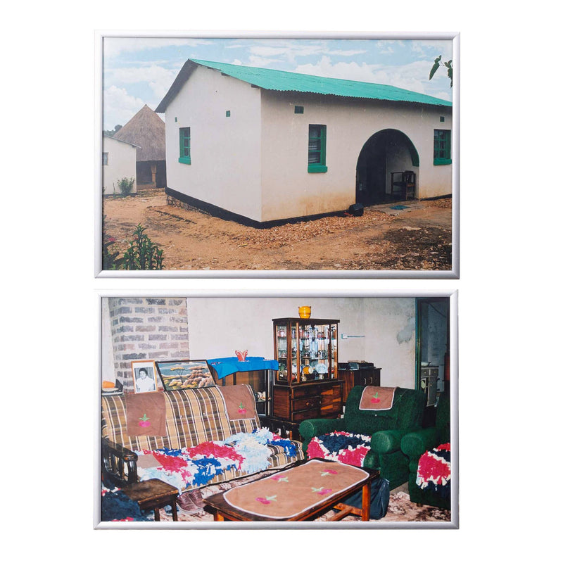 Twee foto's (High Density Lounge) van Bester Ndoro in Mutare, Zimbabwe, 2001-zoom-