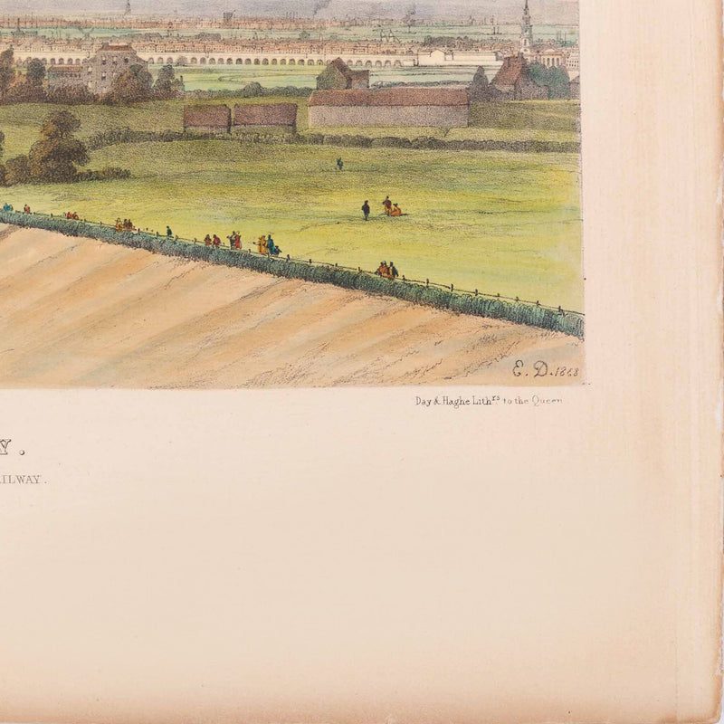 Prent 'View of the London and Croydon Railway', 1838-zoom-