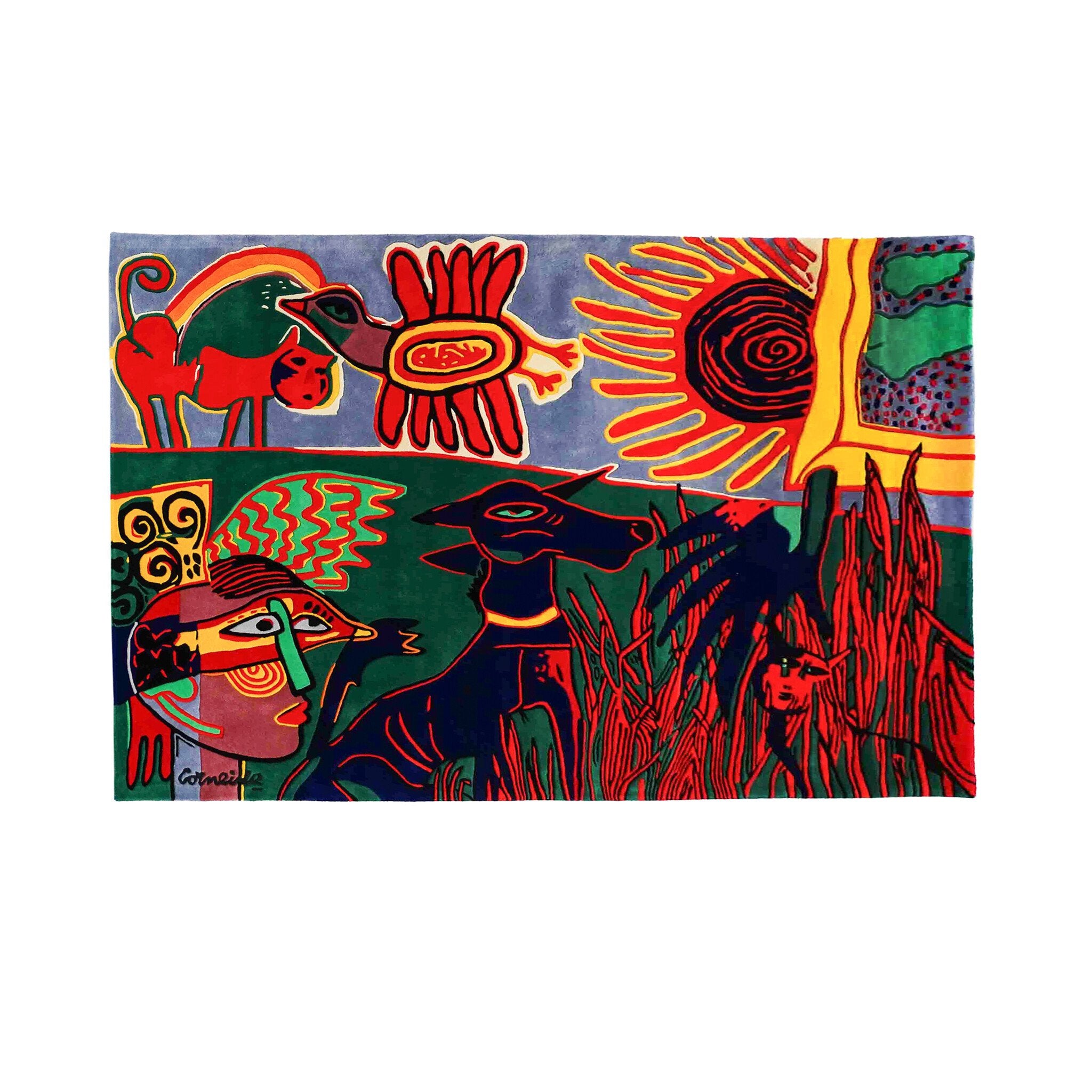 Corneille, Tapijt 'Le chien bleu', 2008