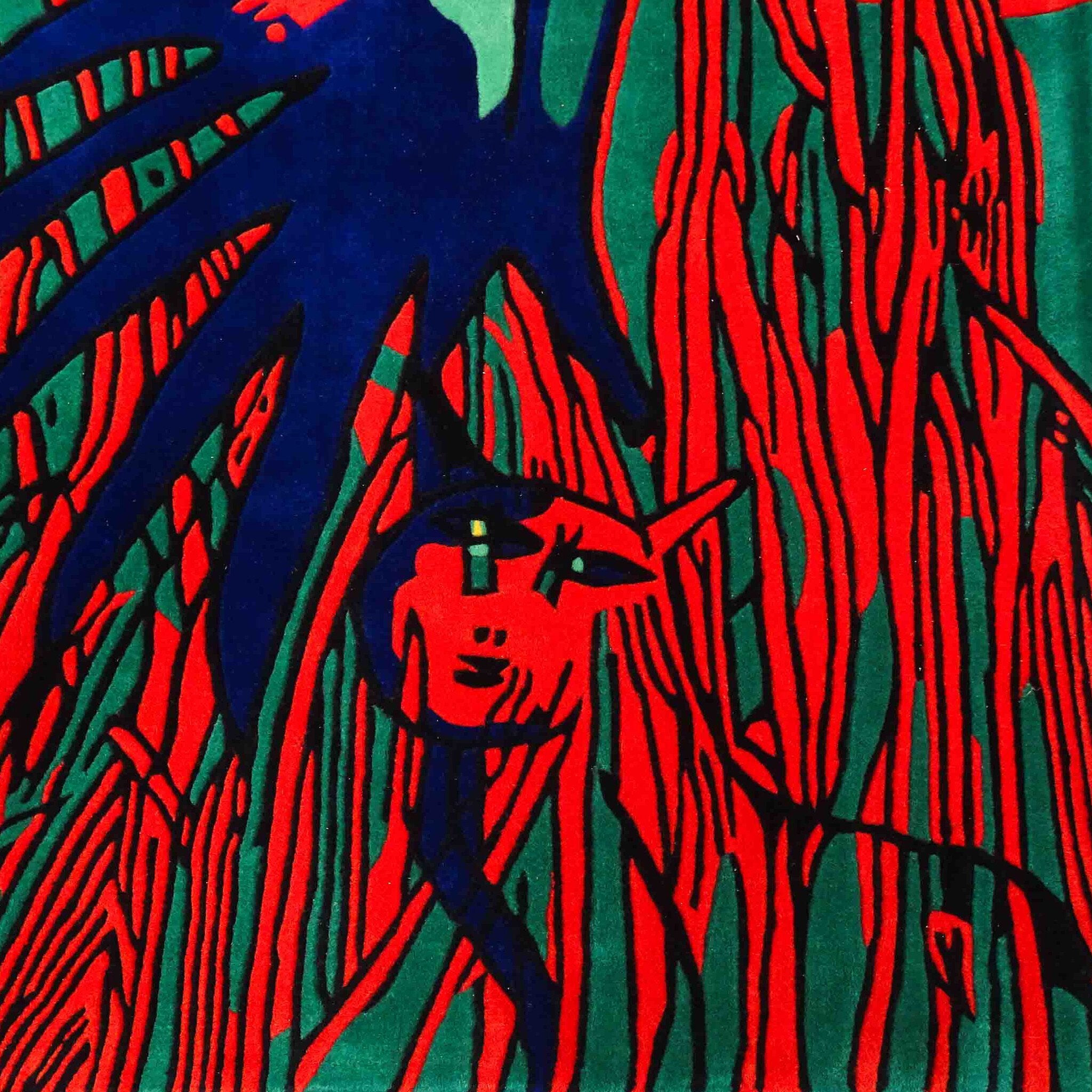 Corneille, Tapijt 'Le chien bleu', 2008-zoom-4