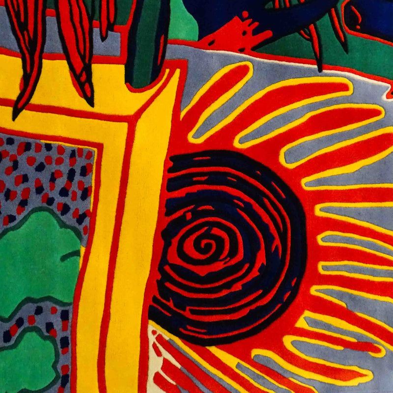 Corneille, Tapijt 'Le chien bleu', 2008-zoom-