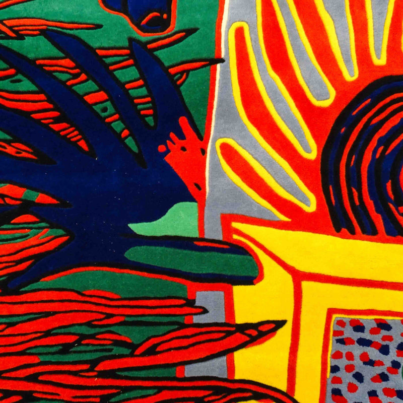 Corneille, Tapijt 'Le chien bleu', 2008-zoom-