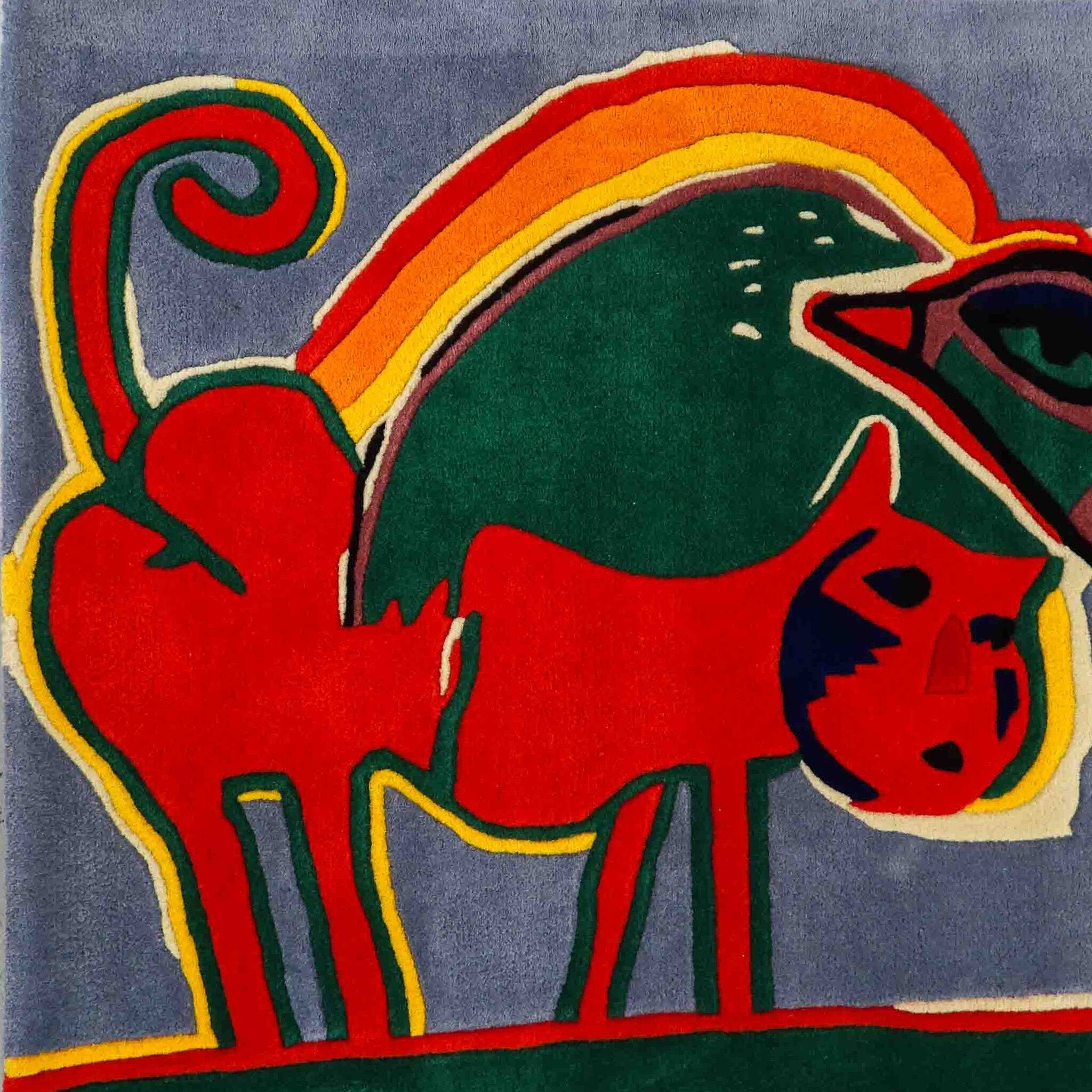 Corneille, Tapijt 'Le chien bleu', 2008-zoom-7