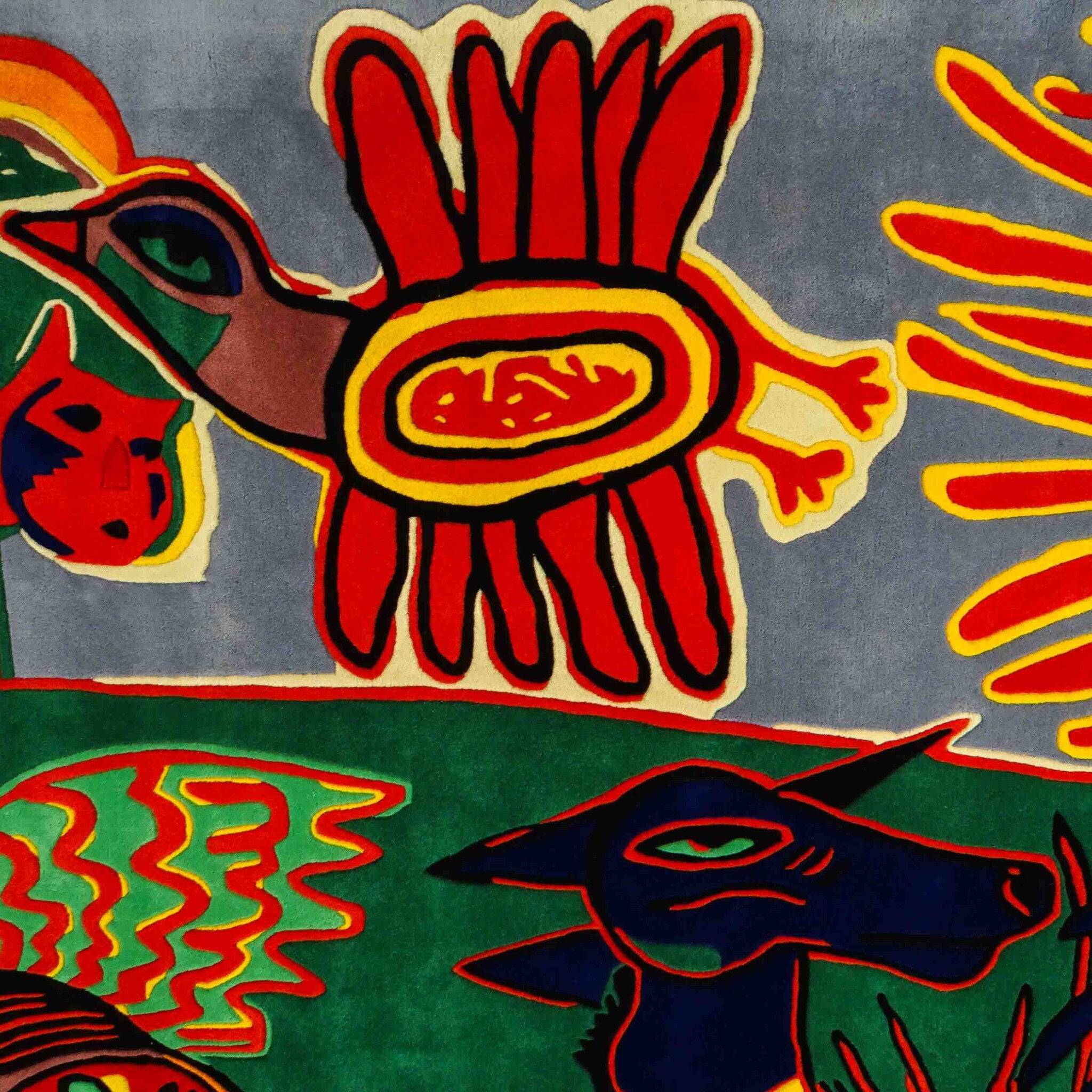 Corneille, Tapijt 'Le chien bleu', 2008-zoom-8