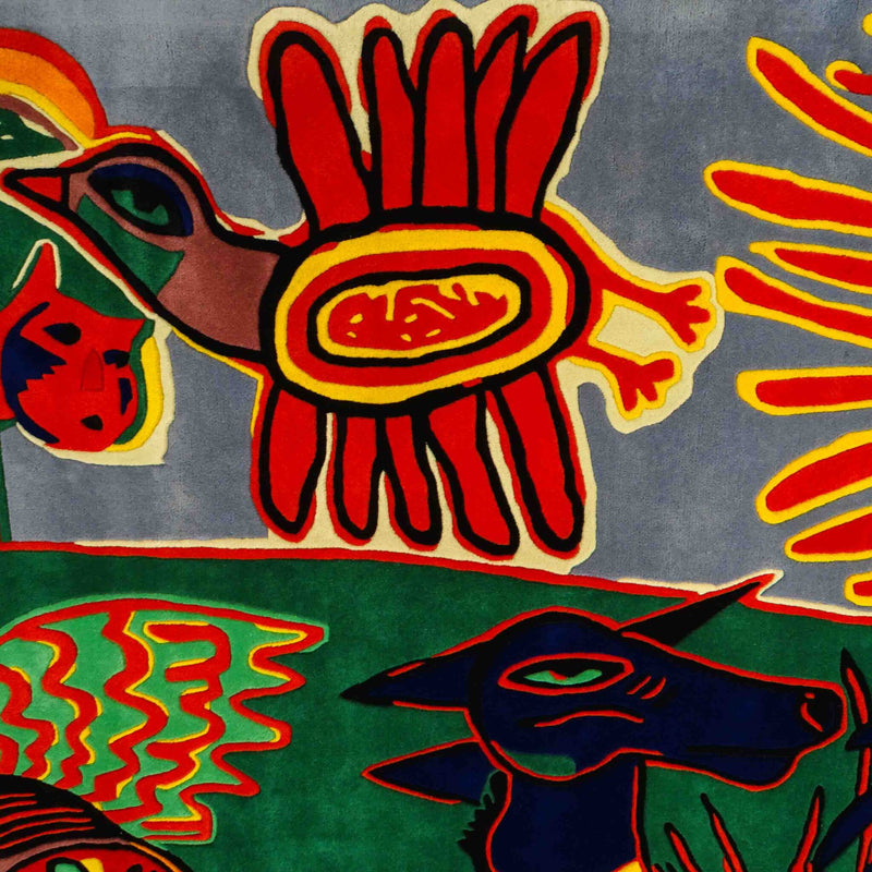 Corneille, Tapijt 'Le chien bleu', 2008-zoom-