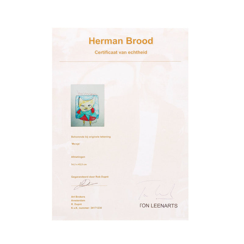Herman Brood, 'Meisje'-zoom-