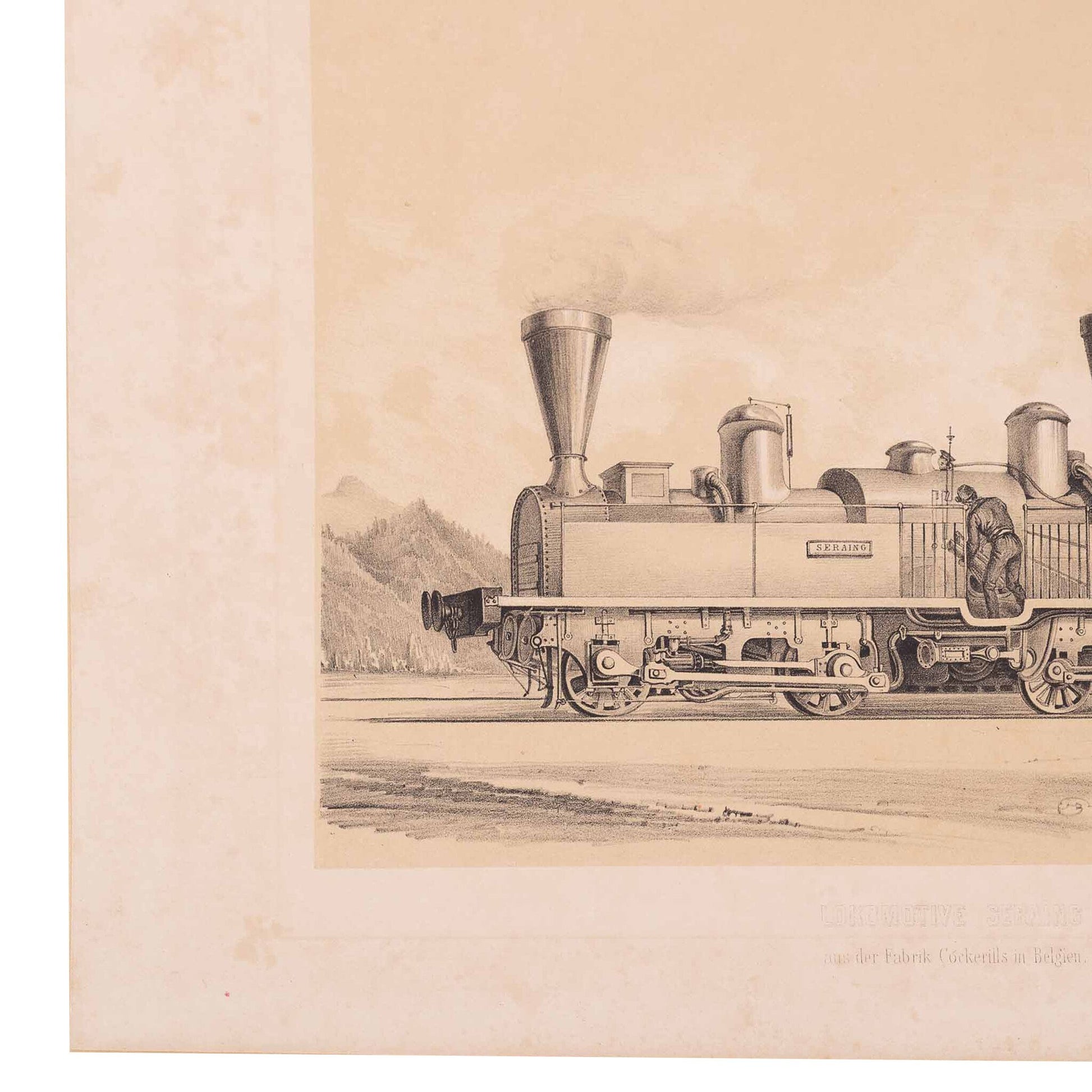 Locomotieven van de Semmeringspoorlijn in Oostenrijk, ca. 1853-6