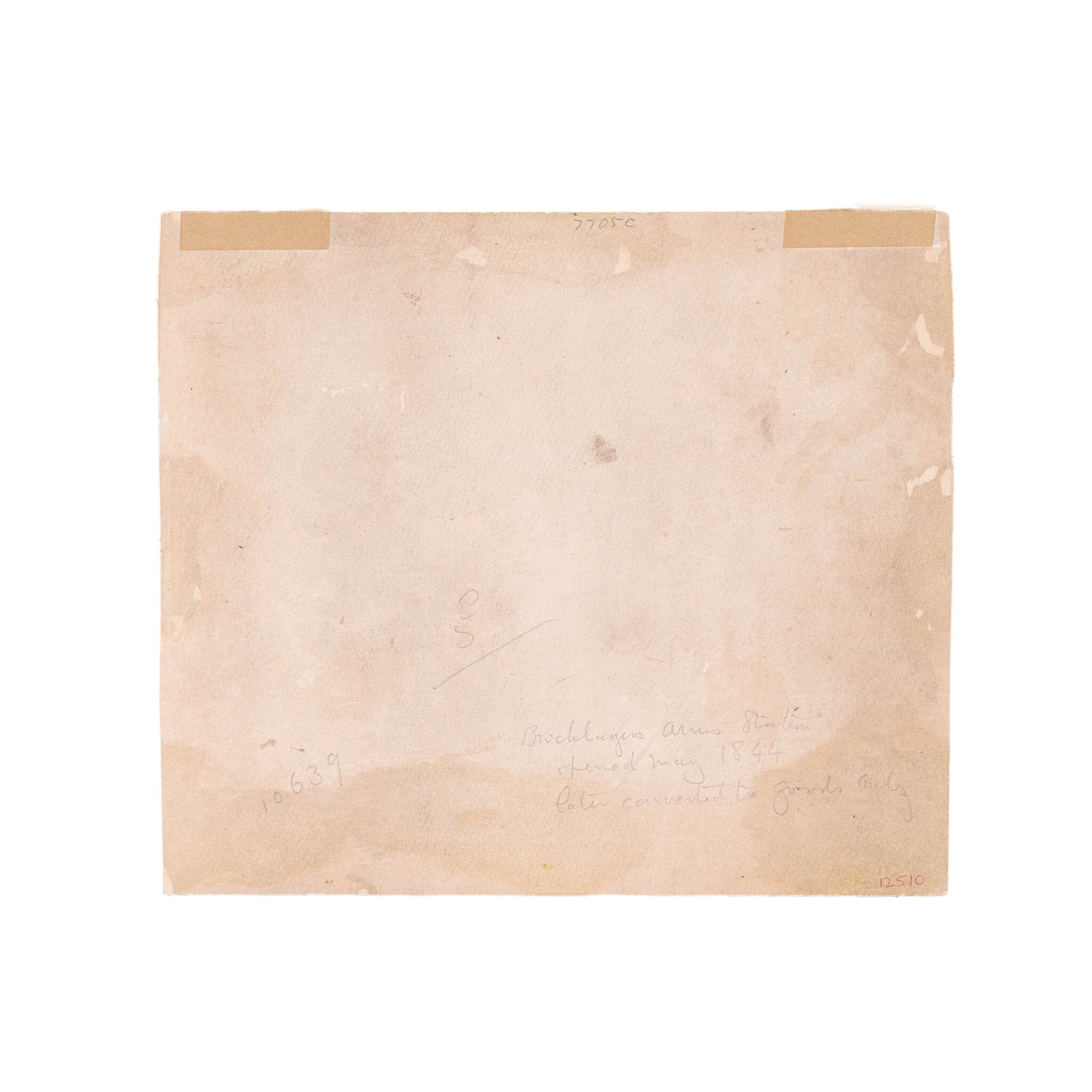 Prent 'The Bricklayer's arms terminus of the South Eastern Railway', 1844-zoom-6