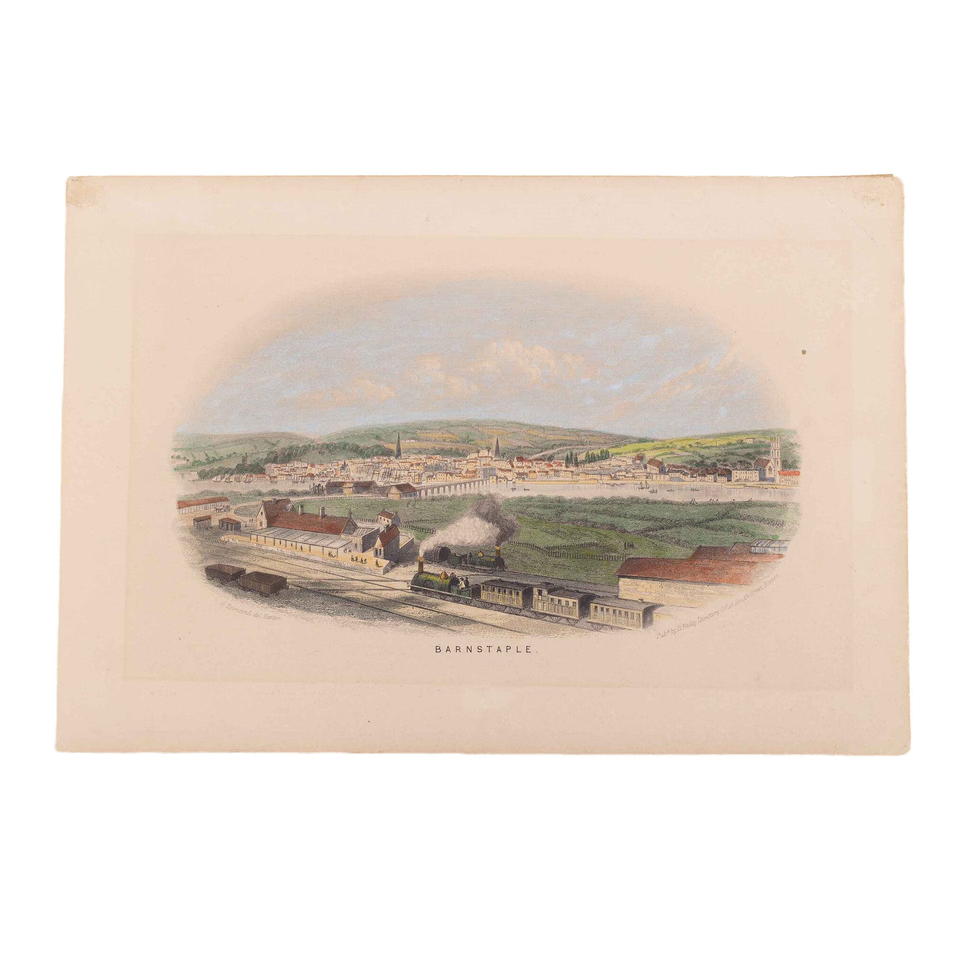 Prent 'Barnstaple'-1