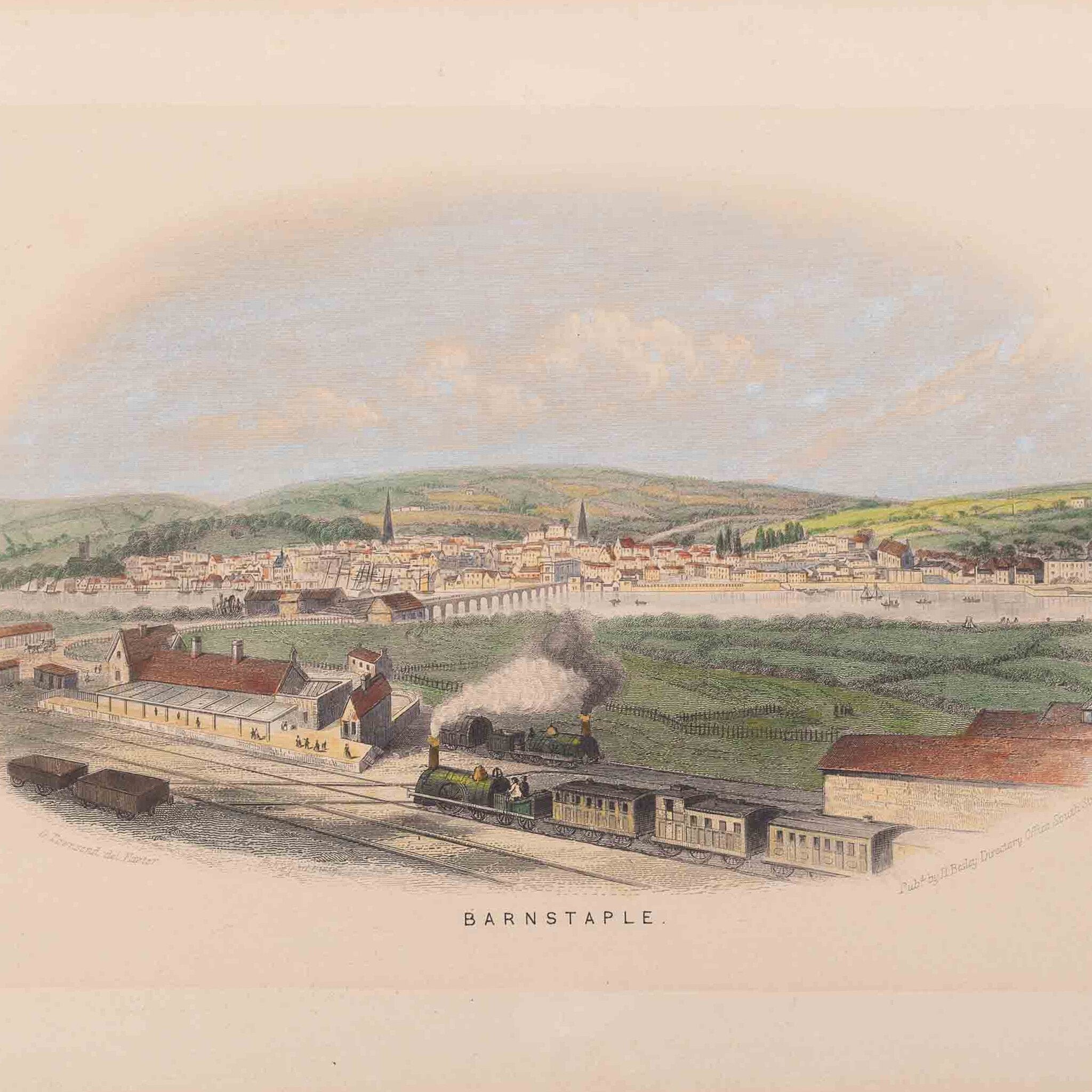 Prent 'Barnstaple'-zoom-5