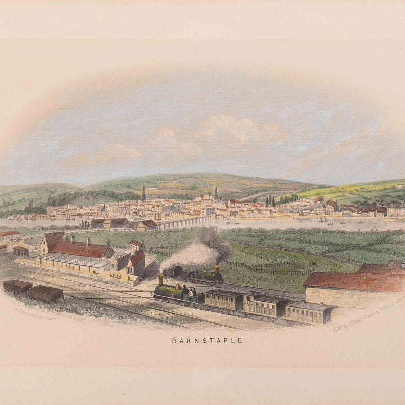 Prent 'Barnstaple'-zoom-
