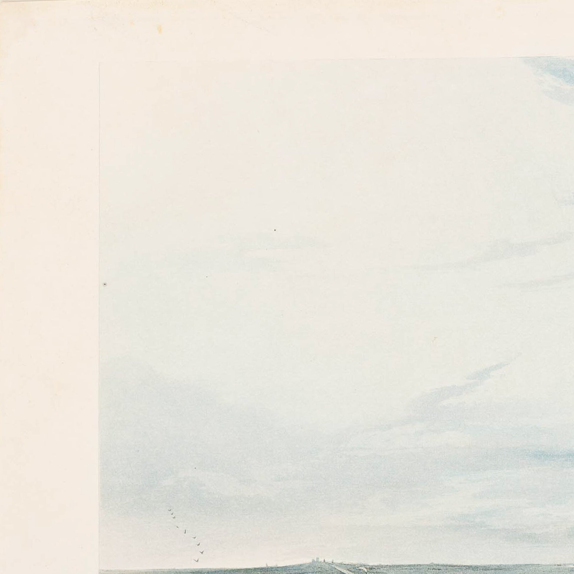 Prent 'View of the Railway accross Chat Moss', published 1831-3
