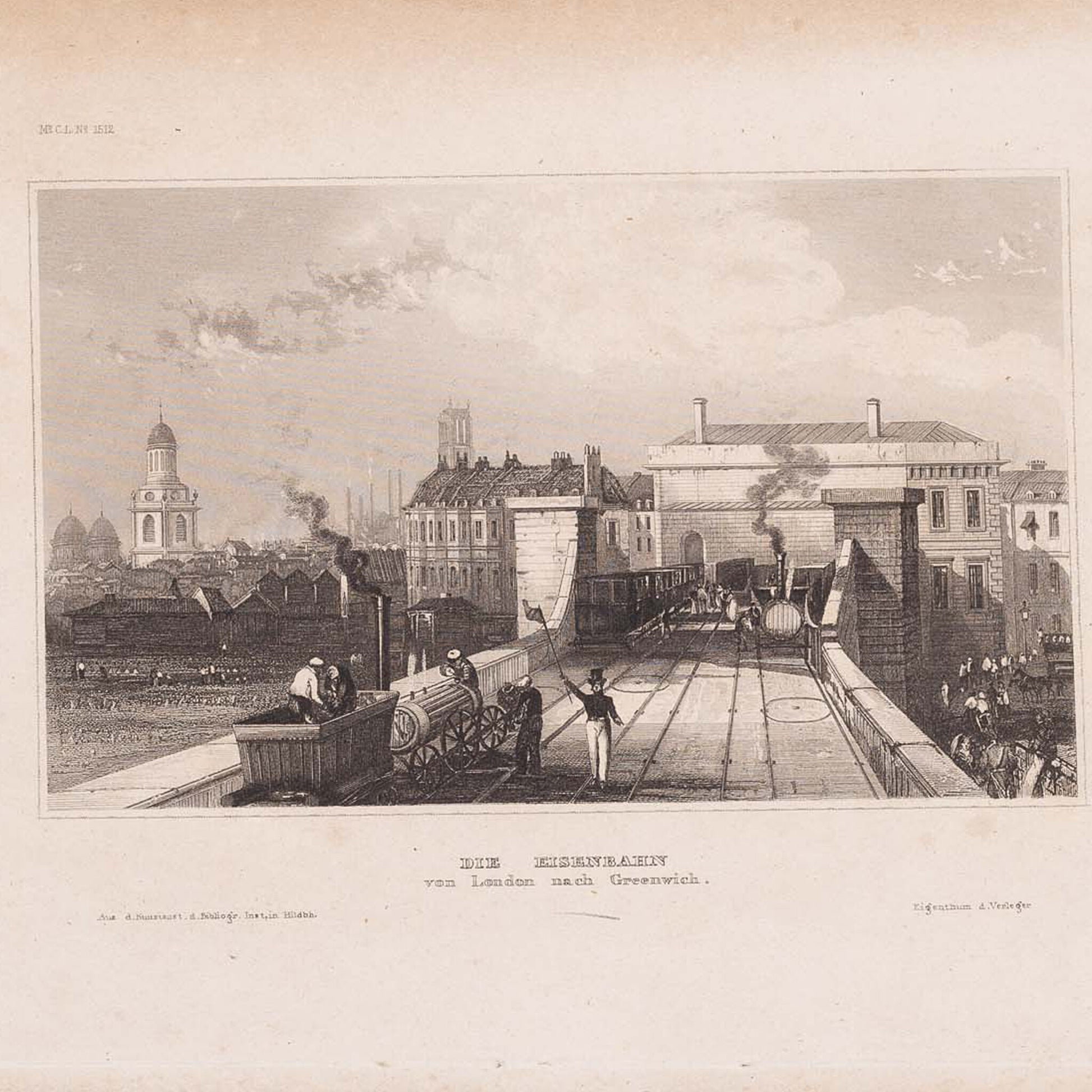 Twee prenten van Groot-Brittannië, ca. 1840, 1845-3
