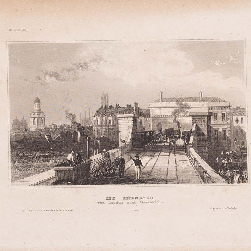 Twee prenten van Groot-Brittannië, ca. 1840, 1845-zoom-