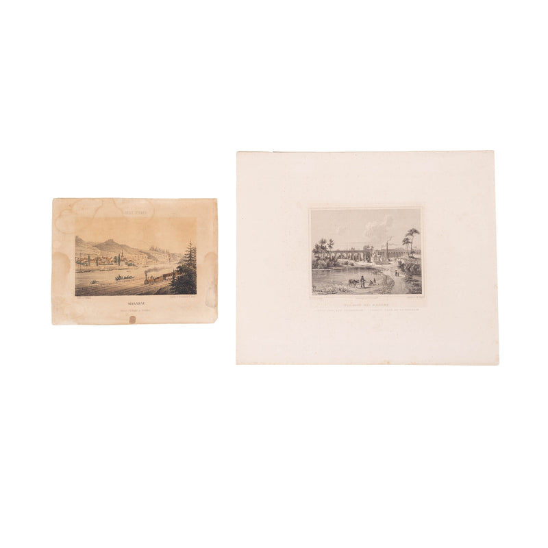 Twee prenten van Duitsland, ca. 1840, 1850-zoom-