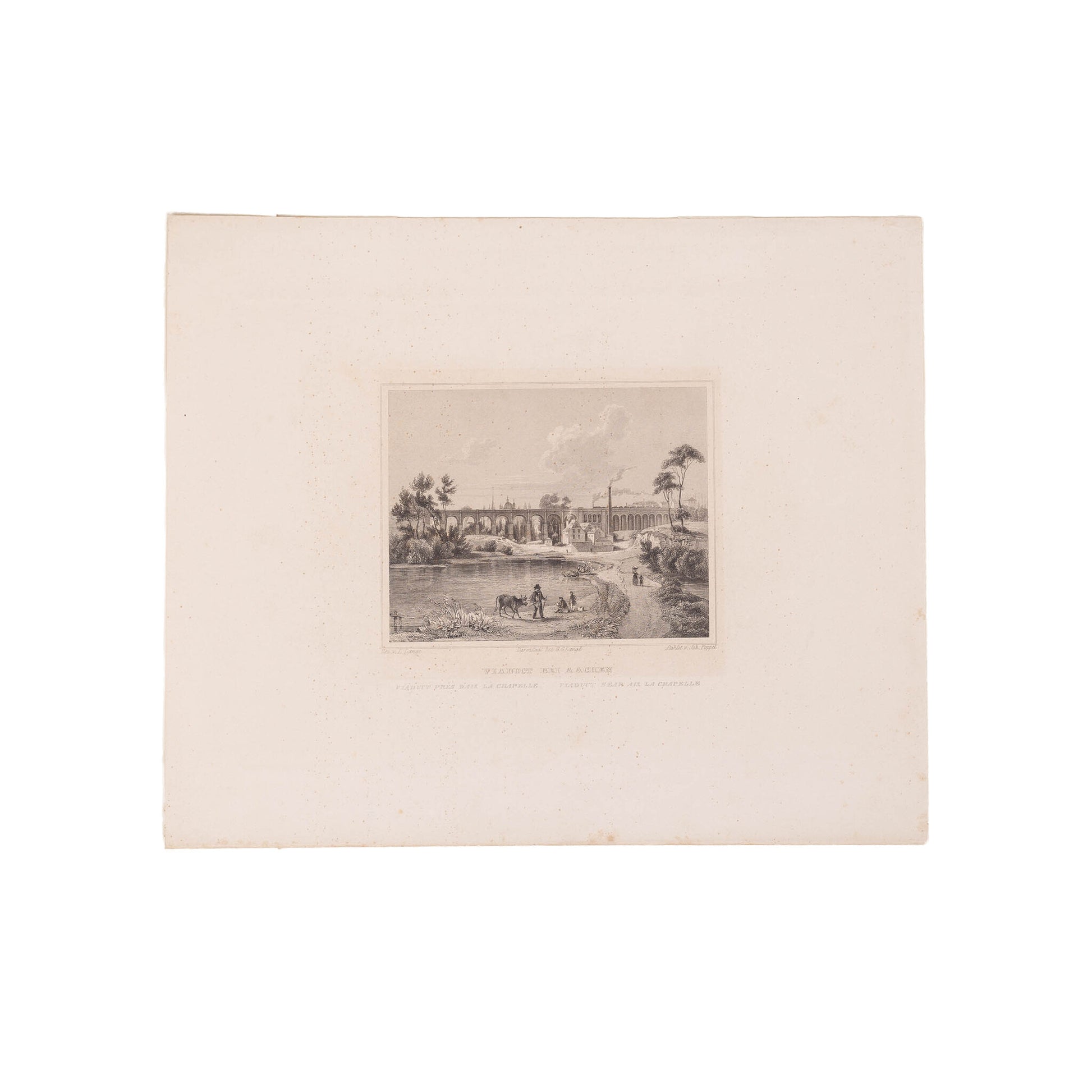Twee prenten van Duitsland, ca. 1840, 1850-3