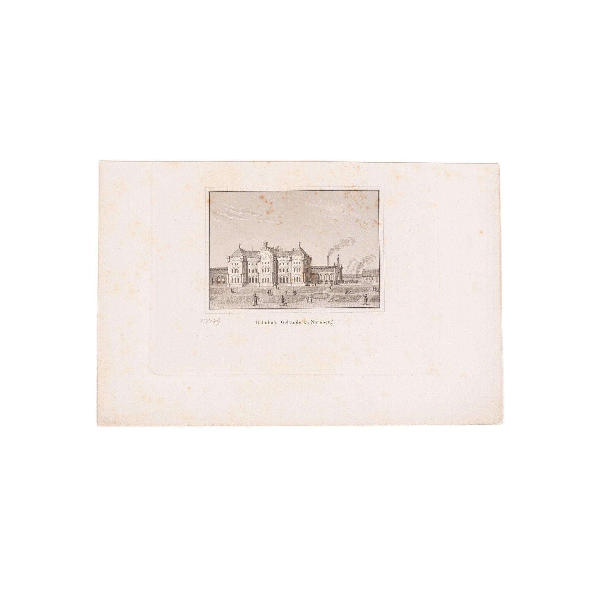 Twee kleine prenten van Duitsland, ca. 1844-zoom-3