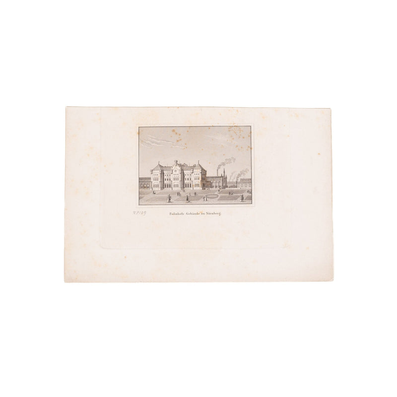 Twee kleine prenten van Duitsland, ca. 1844-zoom-
