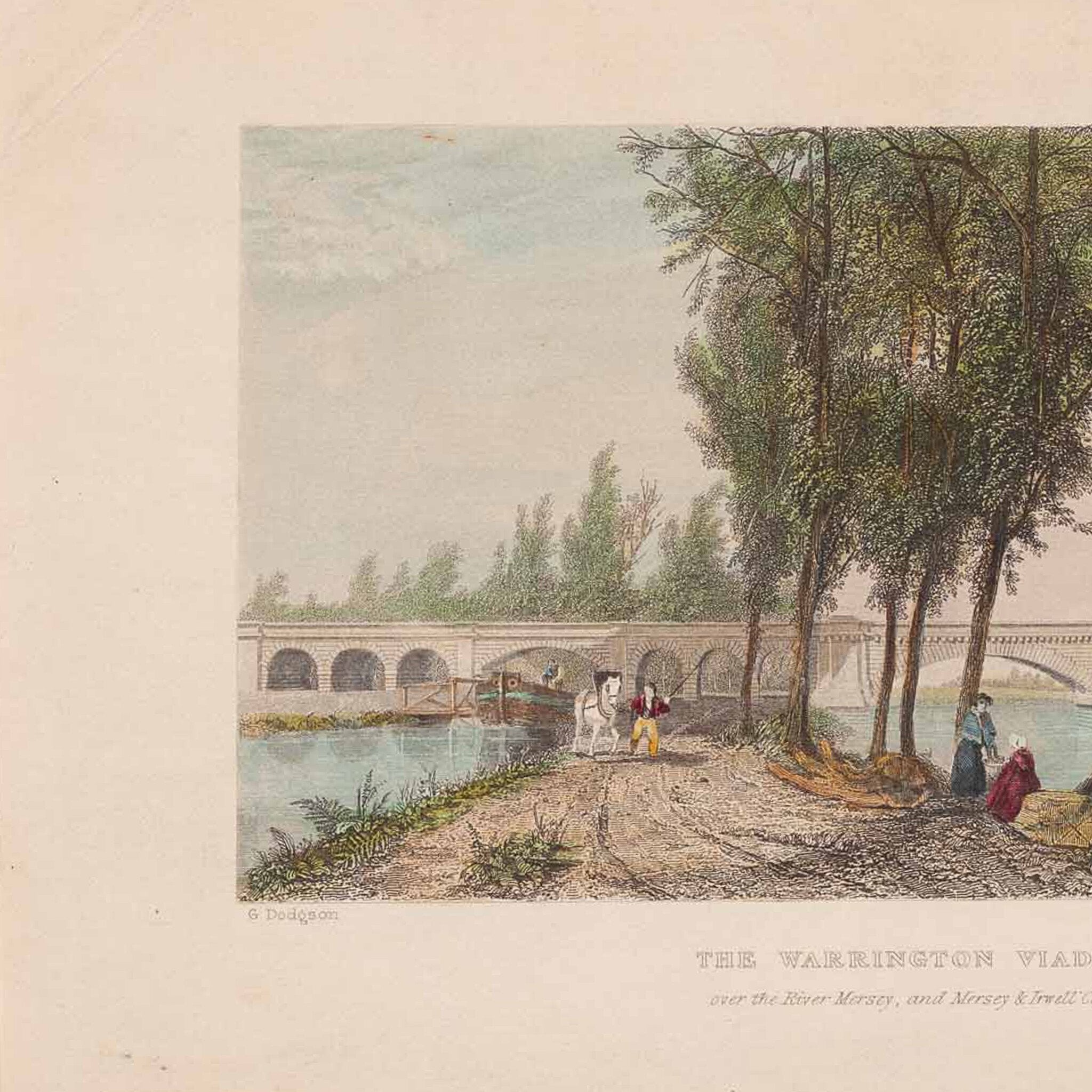 Twee prenten van Groot-Brittannië, ca. 1840-zoom-5