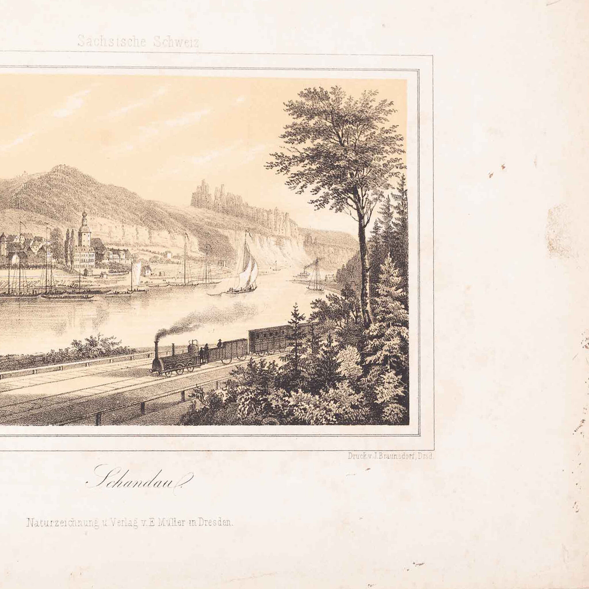 Drie prenten met een treinthema, 19e eeuw-zoom-6