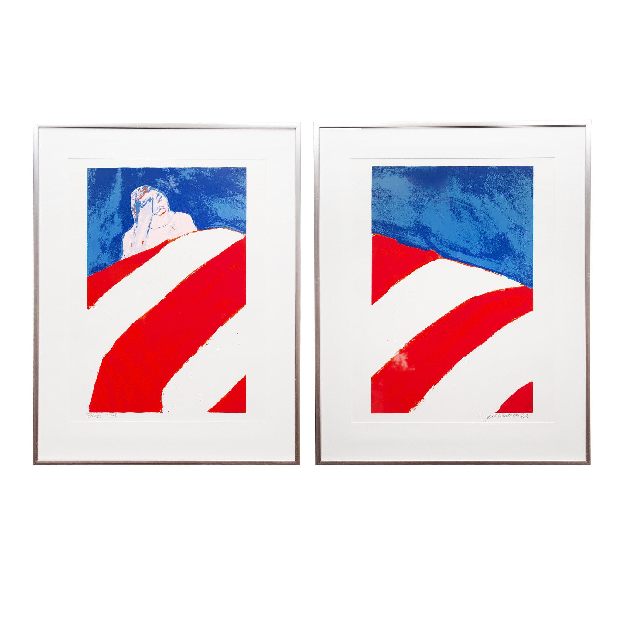 Jan Cremer, tweeluik 'Tears on Kennedy's Coffin', 1987-zoom-1