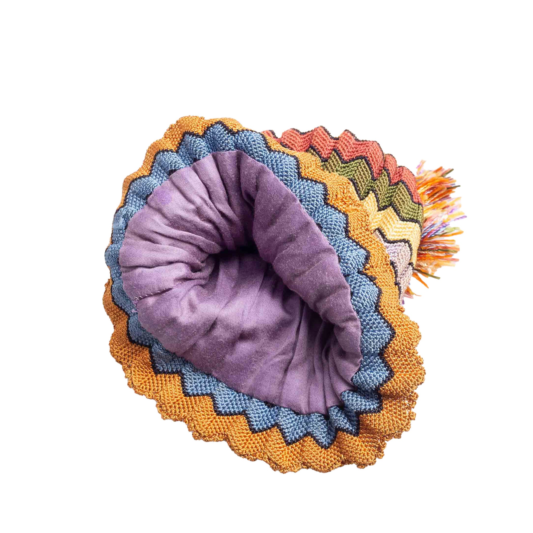 Kleurrijke reticule, 19e eeuw