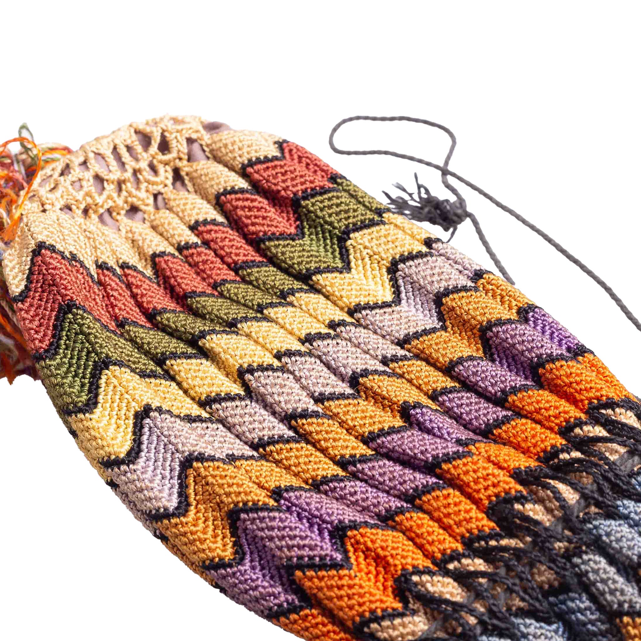 Kleurrijke reticule, 19e eeuw-zoom-5