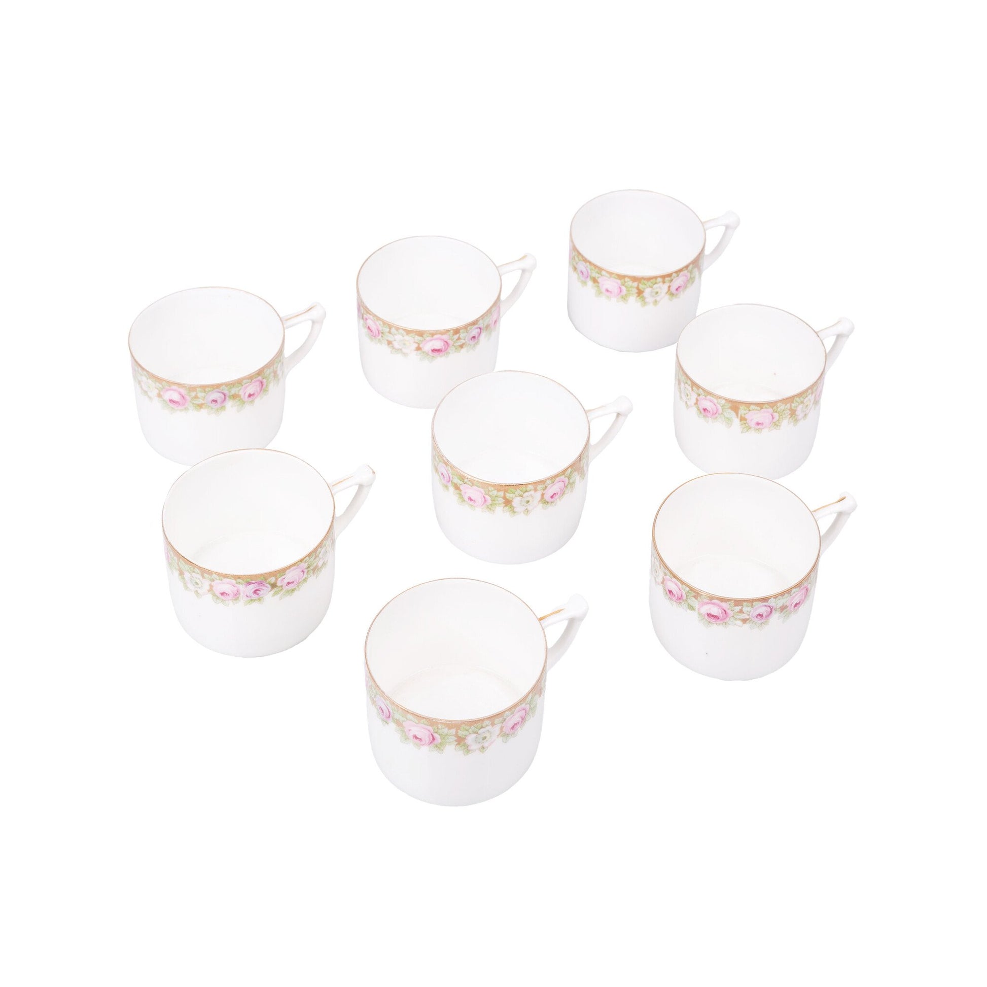 Koffiezetpot met koffiekopjes-5