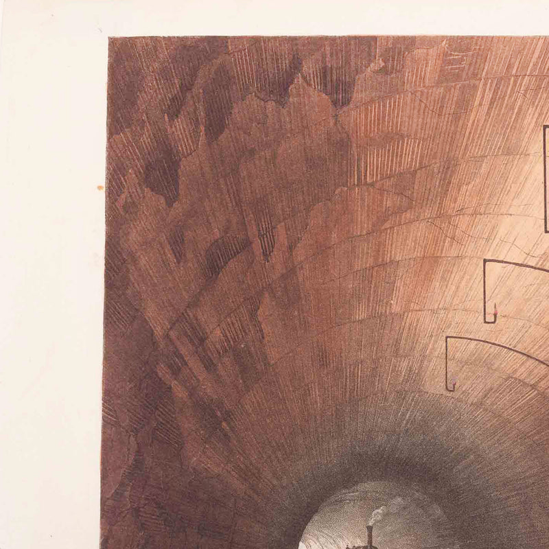 Prent 'The Tunnel', ca. 1831-zoom-