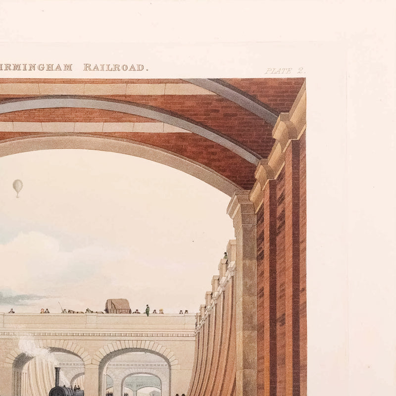 Prent 'London & Birmingham Railroad. Entrance to the tunnel at Watford', 1837-zoom-