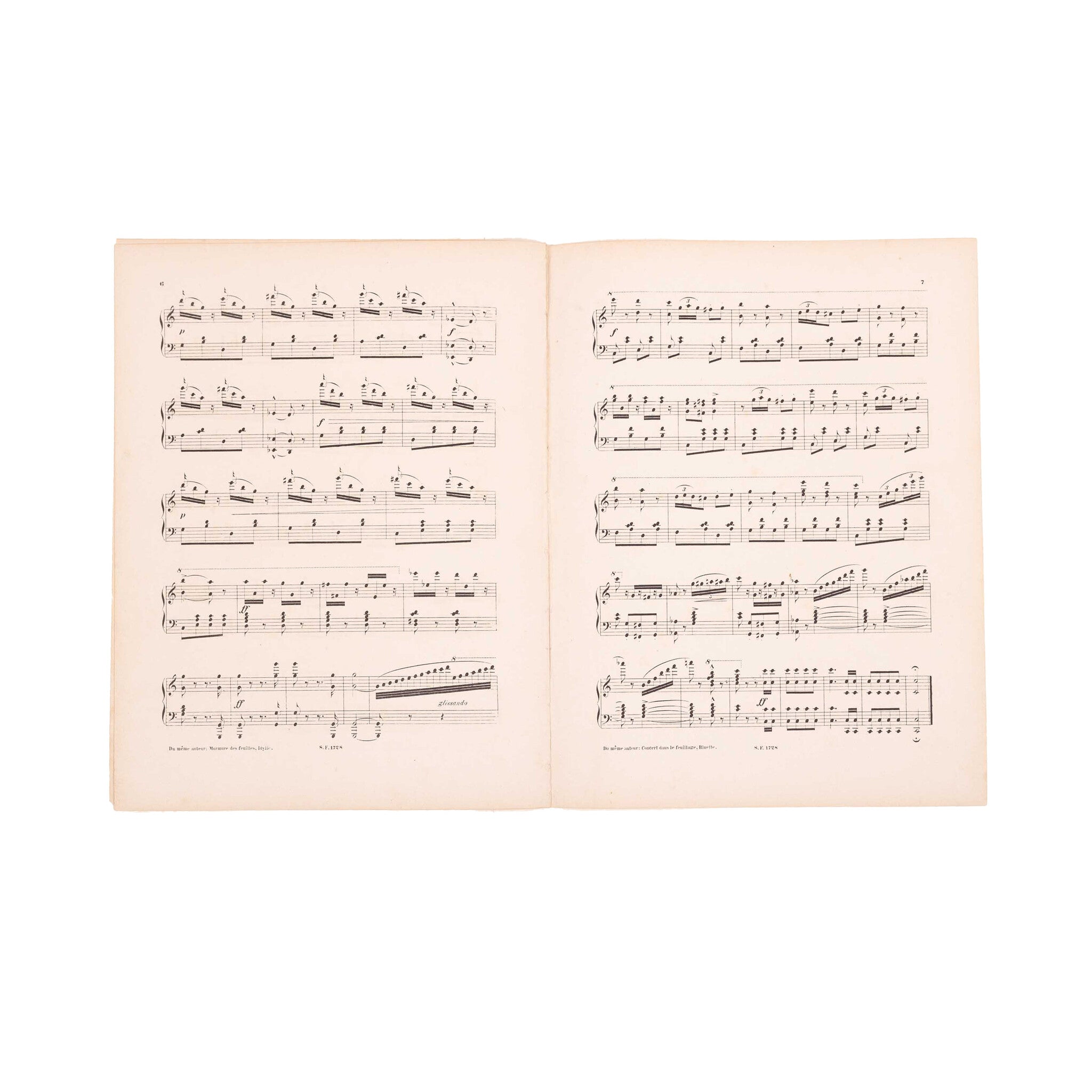 Bladmuziek 'Tramway Galop', ca. 1900-zoom-5