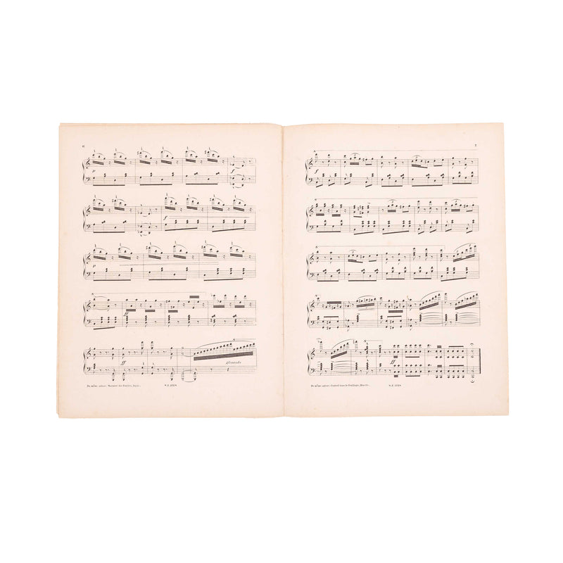 Bladmuziek 'Tramway Galop', ca. 1900-zoom-