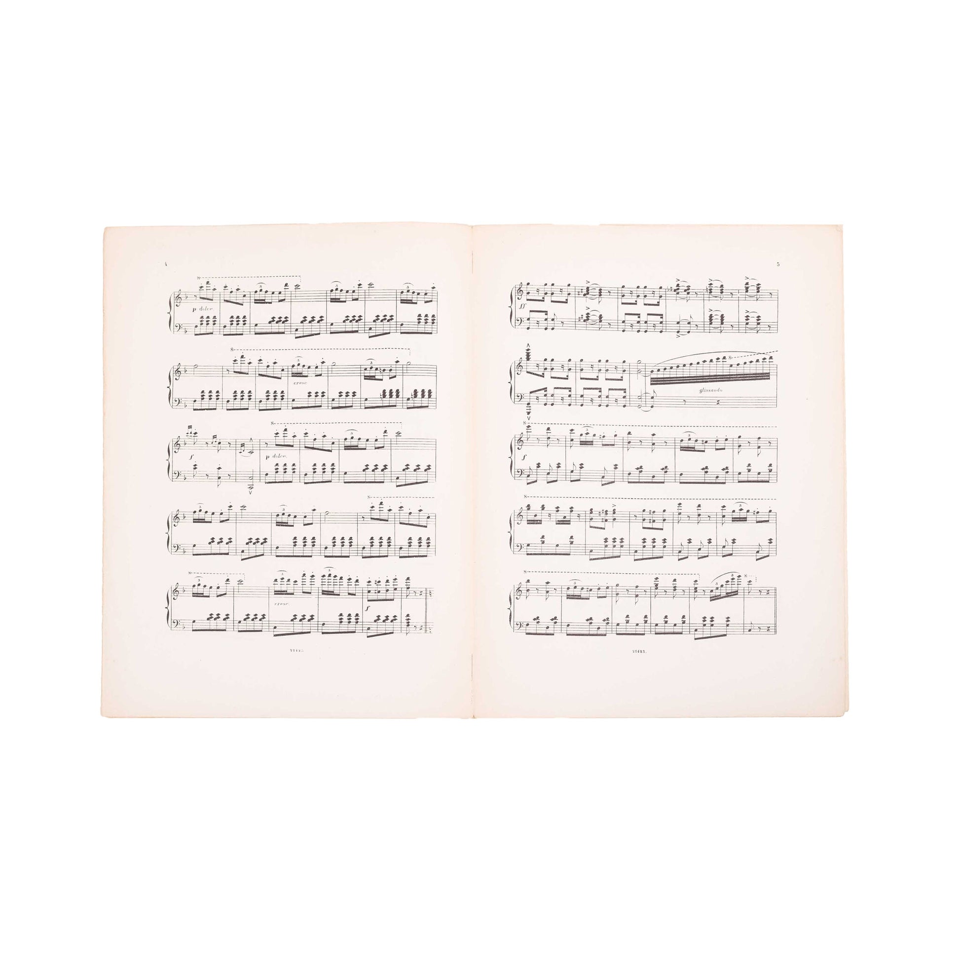 Bladmuziek 'Tramway Galop', ca. 1900-4