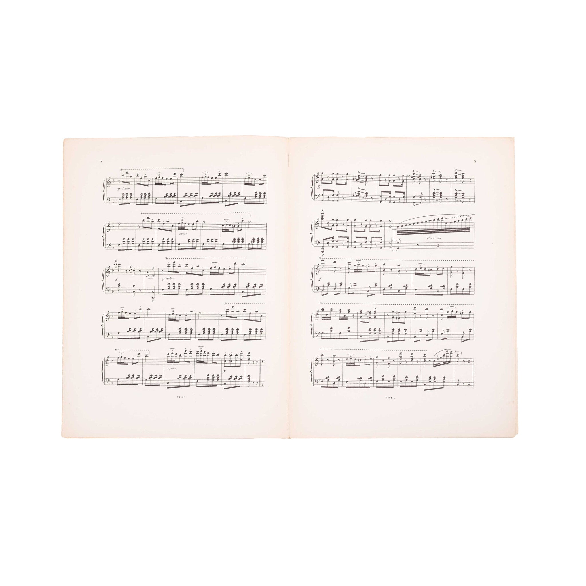 Bladmuziek 'Tramway Galop', ca. 1900-zoom-4