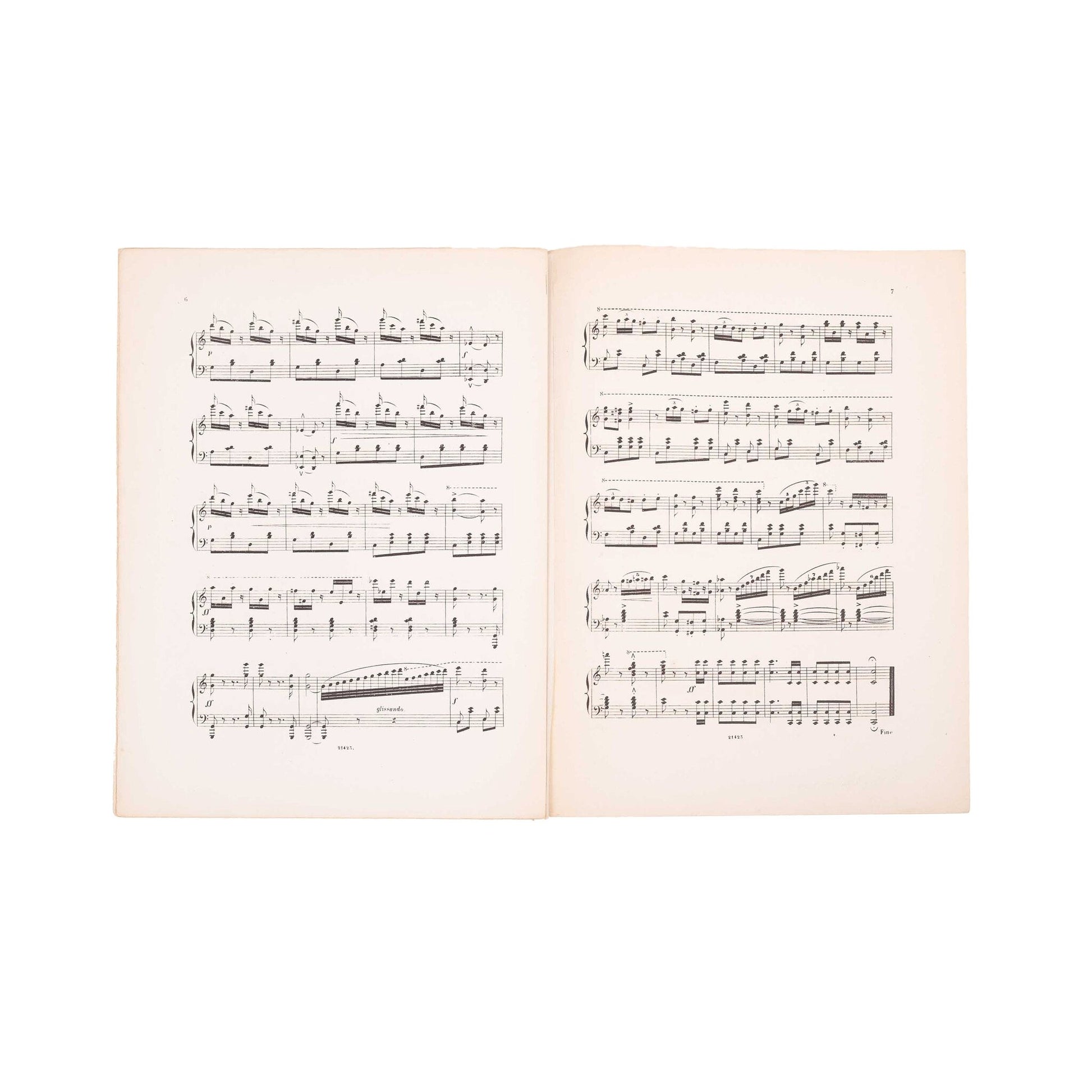 Bladmuziek 'Tramway Galop', ca. 1900-5