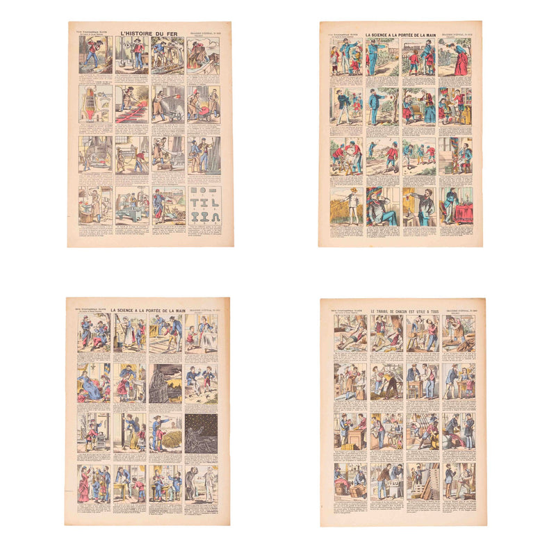 Vier centsprenten van Pellerin, ca. 1900-zoom-