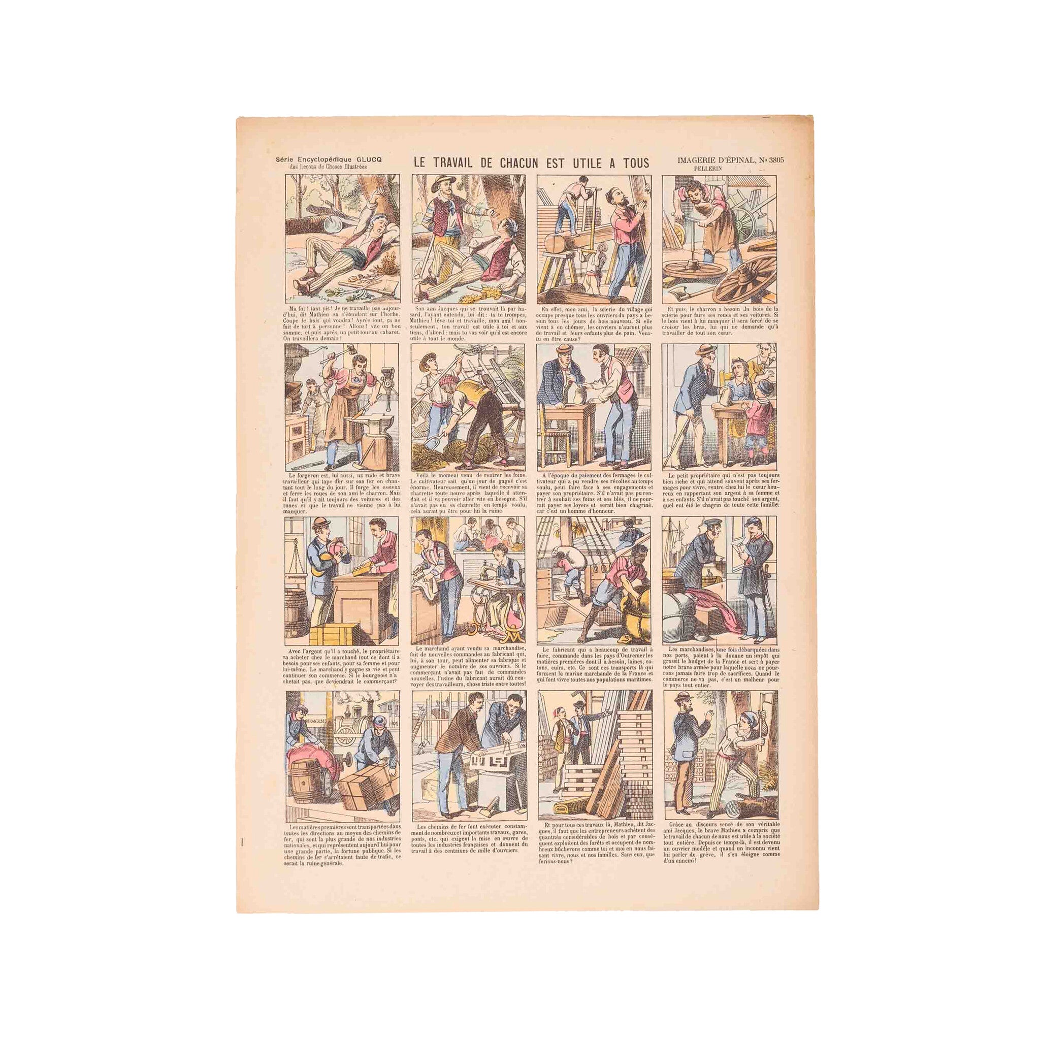 Vier centsprenten van Pellerin, ca. 1900-zoom-5