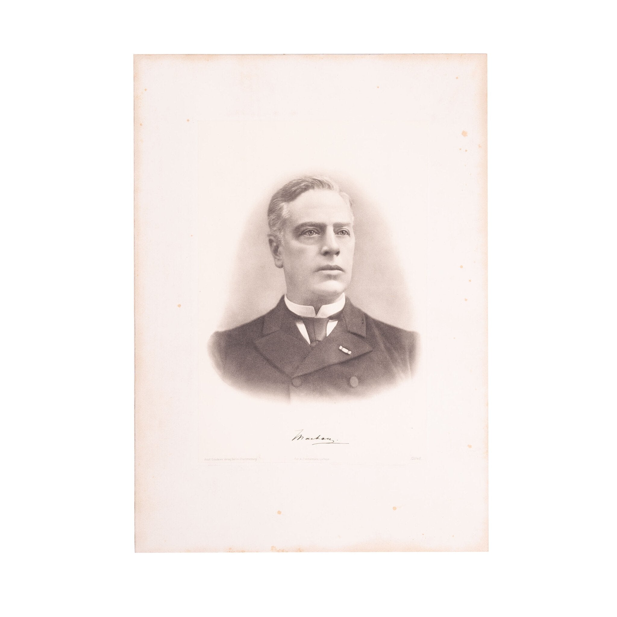 Portret van baron Æneas Mackay