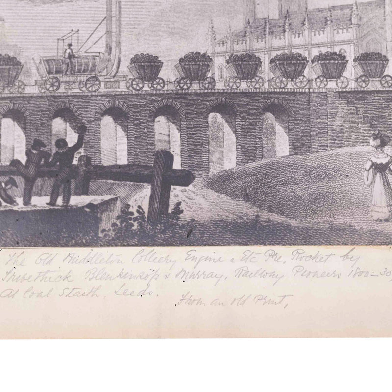 Foto van de prent 'Christ Church and coal staith, Leeds', 1829-zoom-