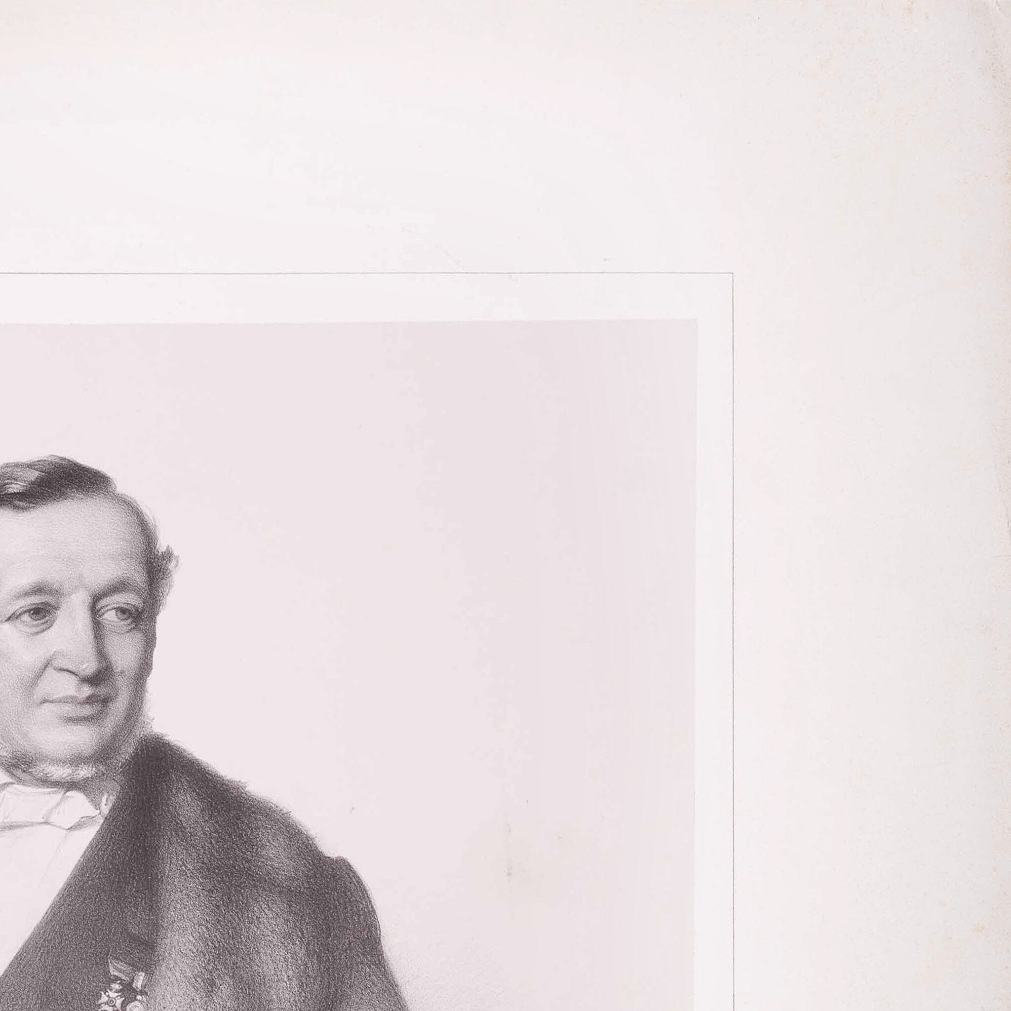 Prent 'Monsieur le Baron E.F.L. Prisse', ca. 1873-zoom-6